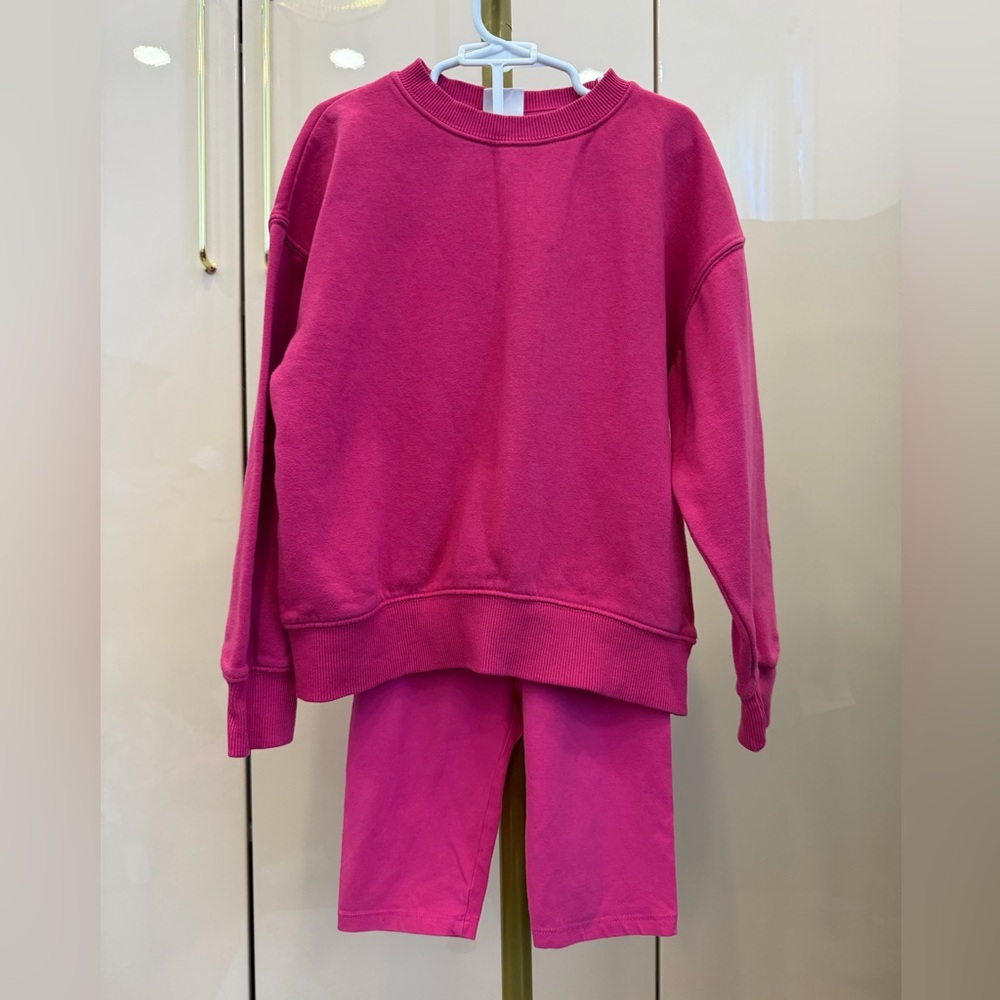 Zara Kids Matching Set in Pink